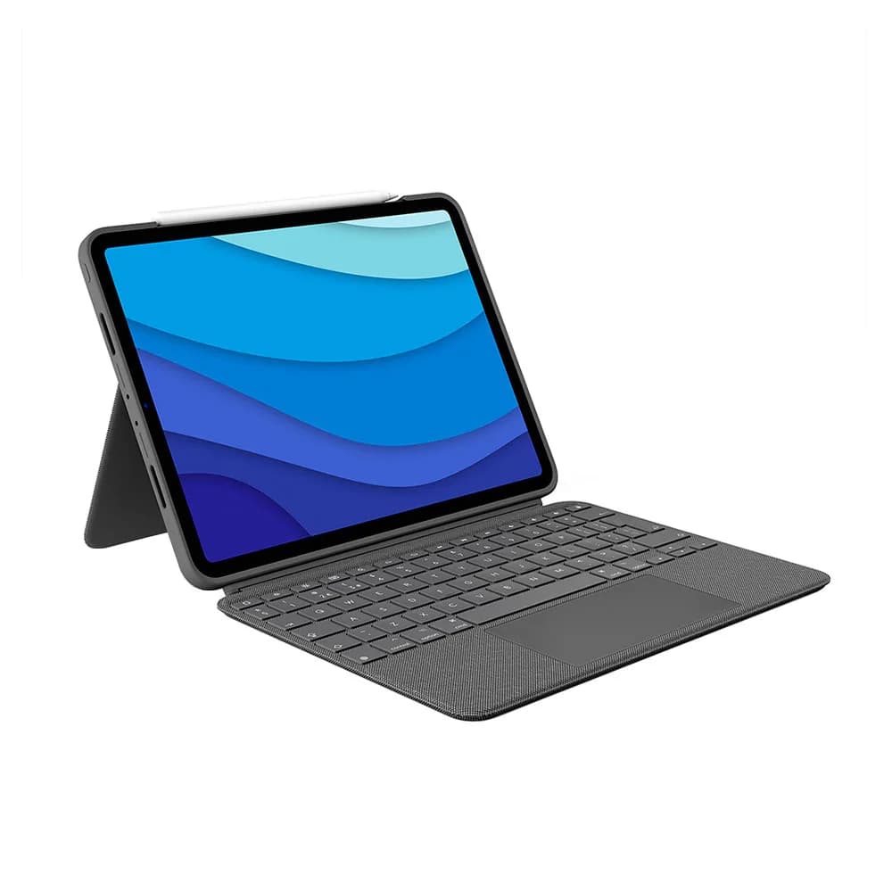 Capa com Teclado Logitech Combo Touch p/ iPad Pro 11'' 3° Geração - 920-010095