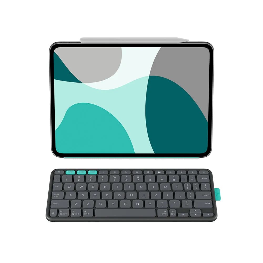 Capa com Teclado Logitech Flip p/ iPad Pro 11 (M4) e Ipadi Air (M2 M3) Grafite - 920-013369