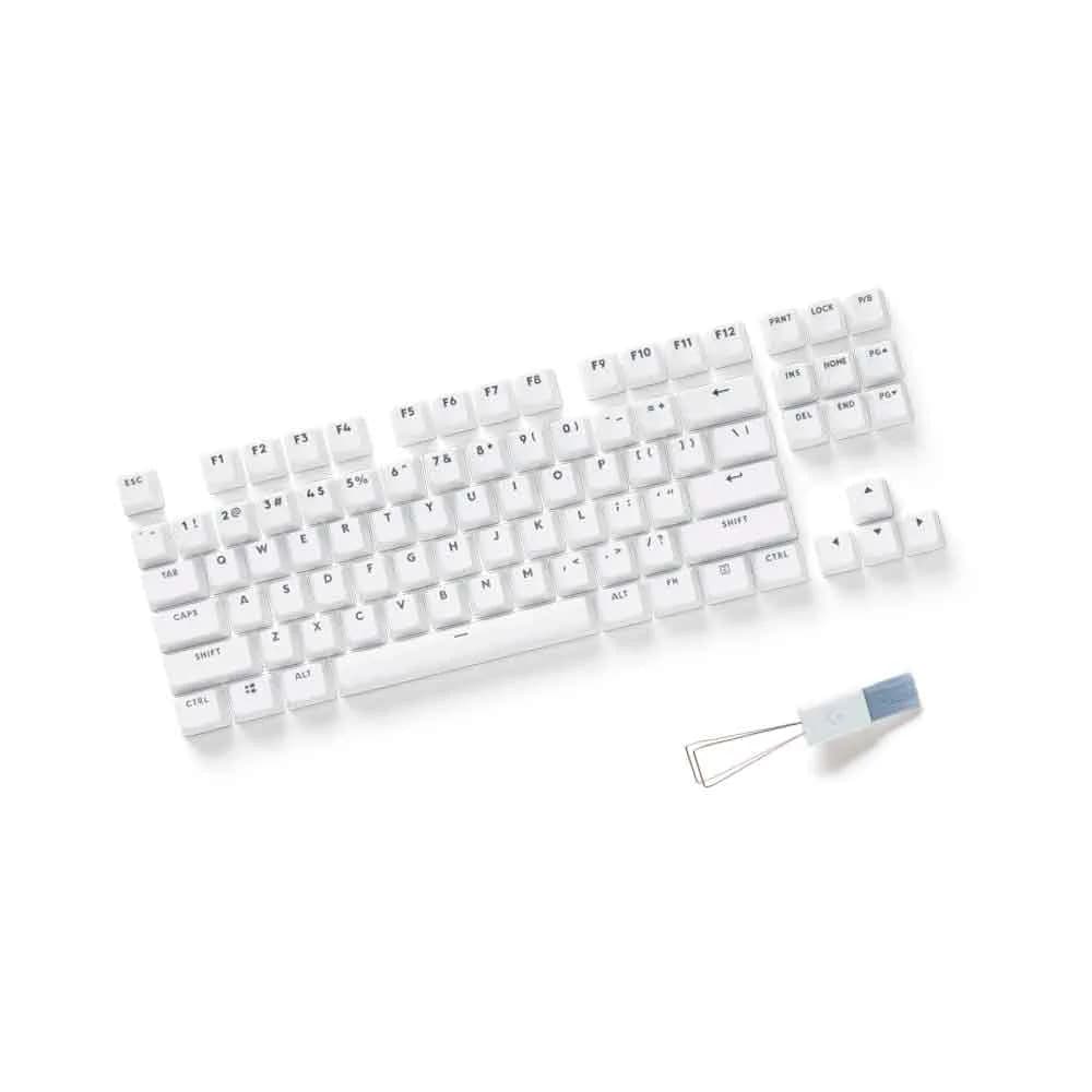 Capa de Teclas p/ Teclado Gamer Logitech G KEY Caps W/Puller/Brush Branco - 943-000767