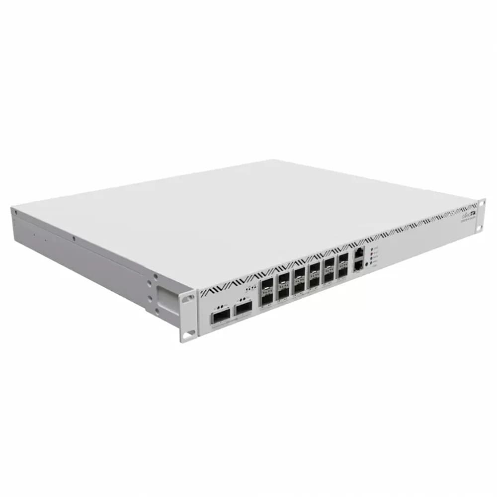 Cloud Core Router 12 Portas SFP28 + 02 Portas QSFP28 CCR2216-1G-12XS-2XQ - MikroTik
