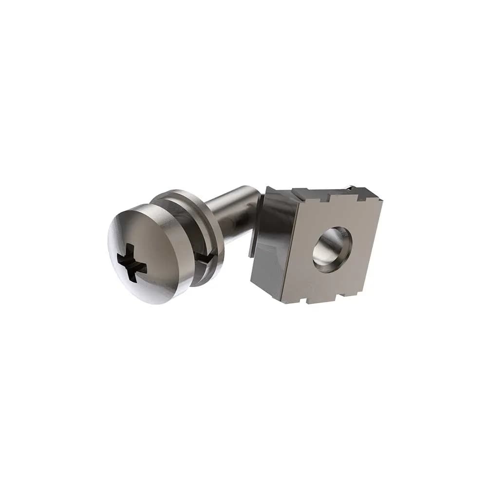 Conjunto de Porca Gaiola Fibracem M5X12 (RI) com 10 Unidades - AR0004S0000S000