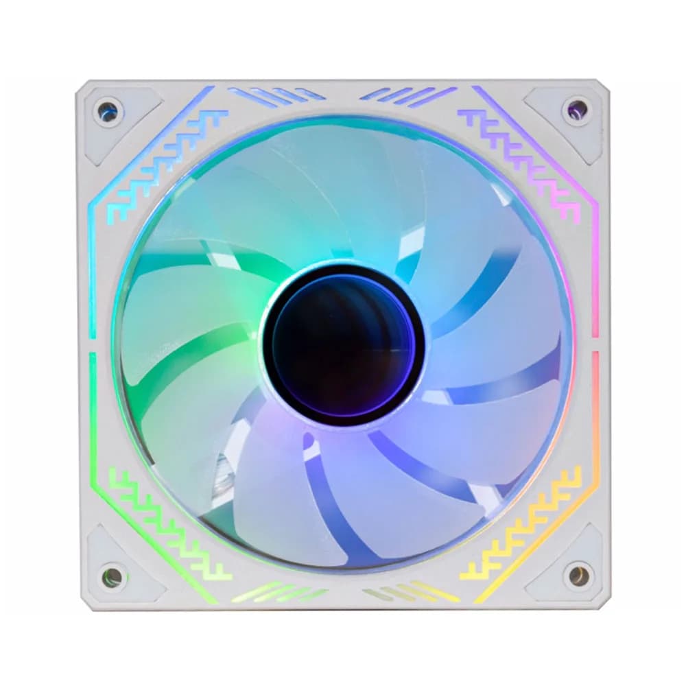 Cooler para Gabinete K-Mex Branco Aaraf ARGB Compatível com o Kit Aara 120mm