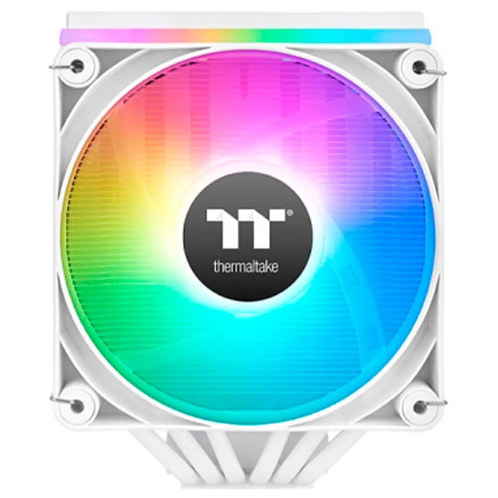 Cooler para Processador Thermaltake Astria 600 ARGB Lightning White 6 Heatpipes 2 Fan 120mm