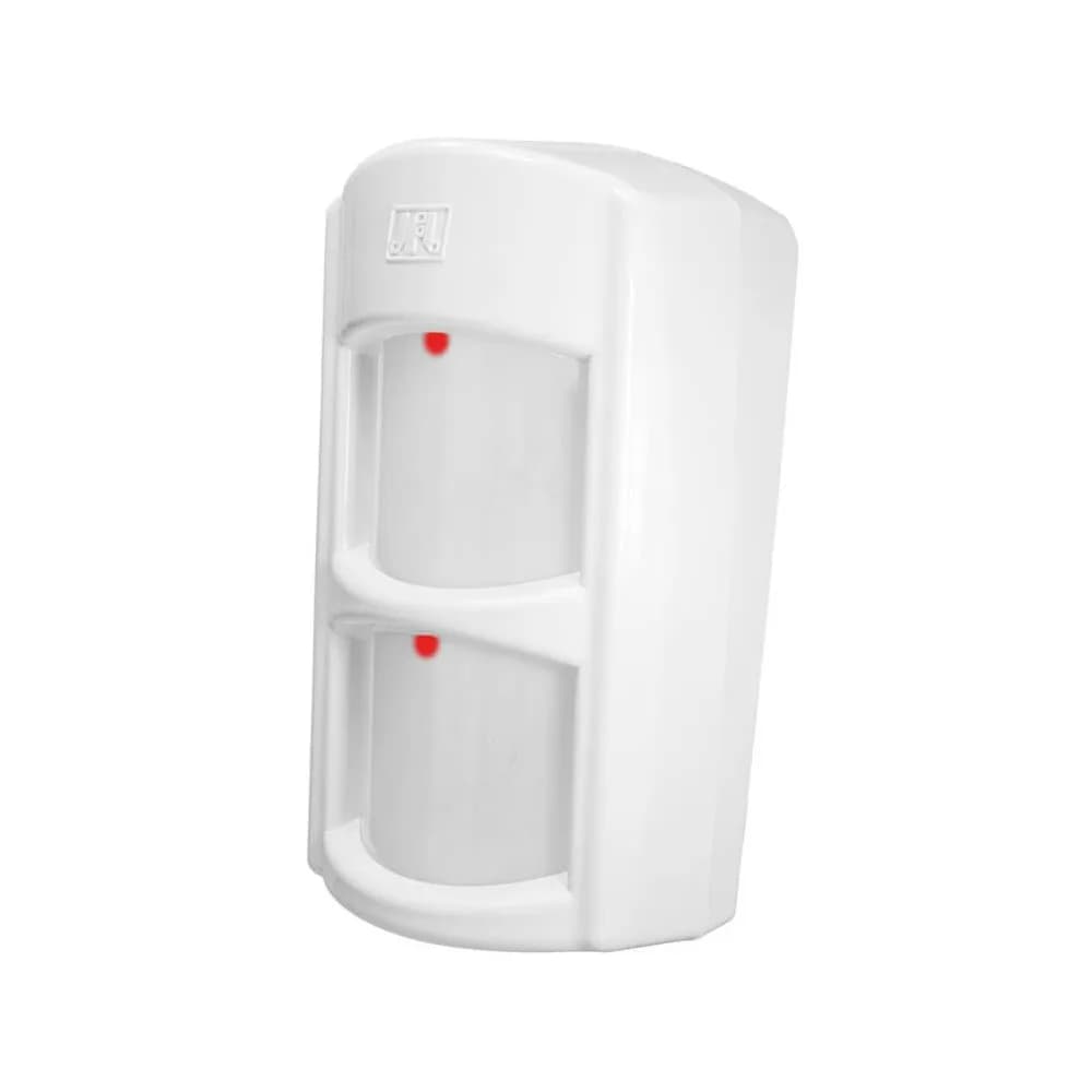 Duplo Sensor Infravermelho Passivo IRD-640 PET V2 c/ Fio Até 14 Metros Angulo 90 Graus 25744 JFL