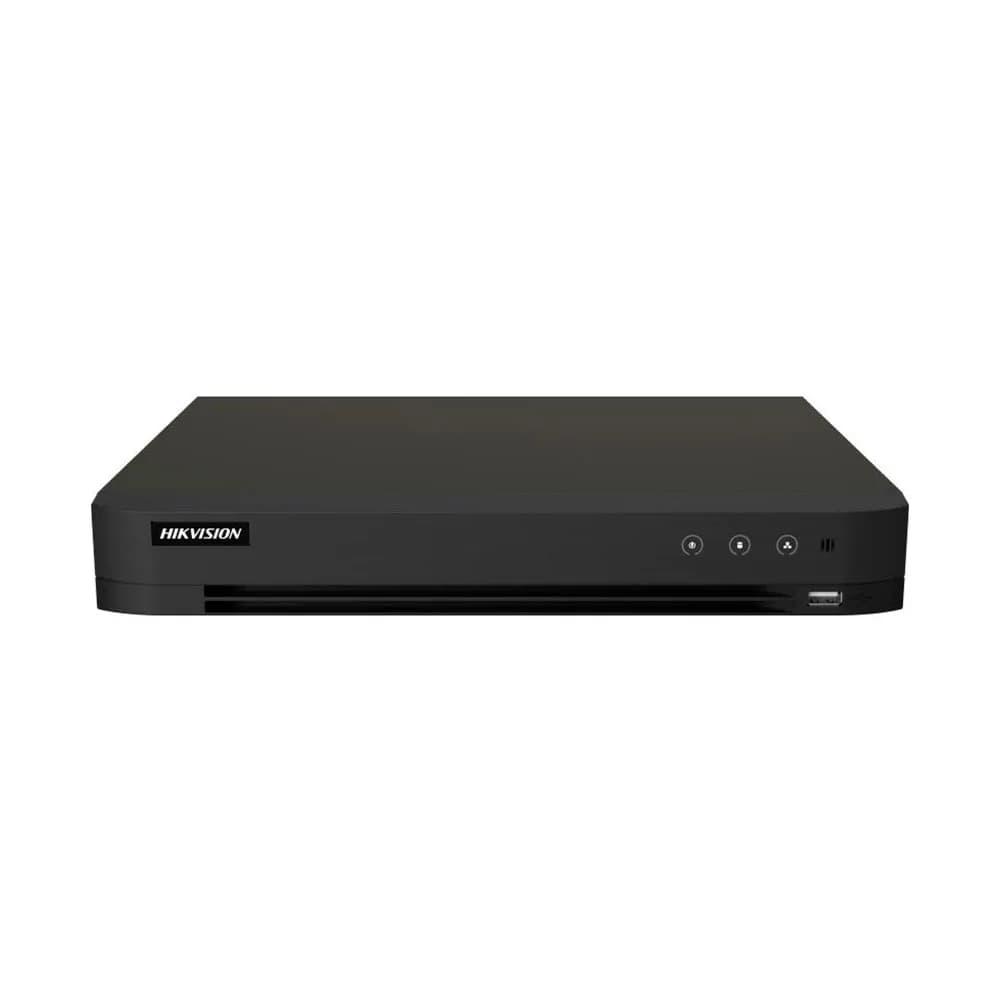DVR 5 MP Acusense 08 Canais e Analiticos nos 8 Canais S/HD H.265+ IDS-7208HUHI-M1/X Hikvision