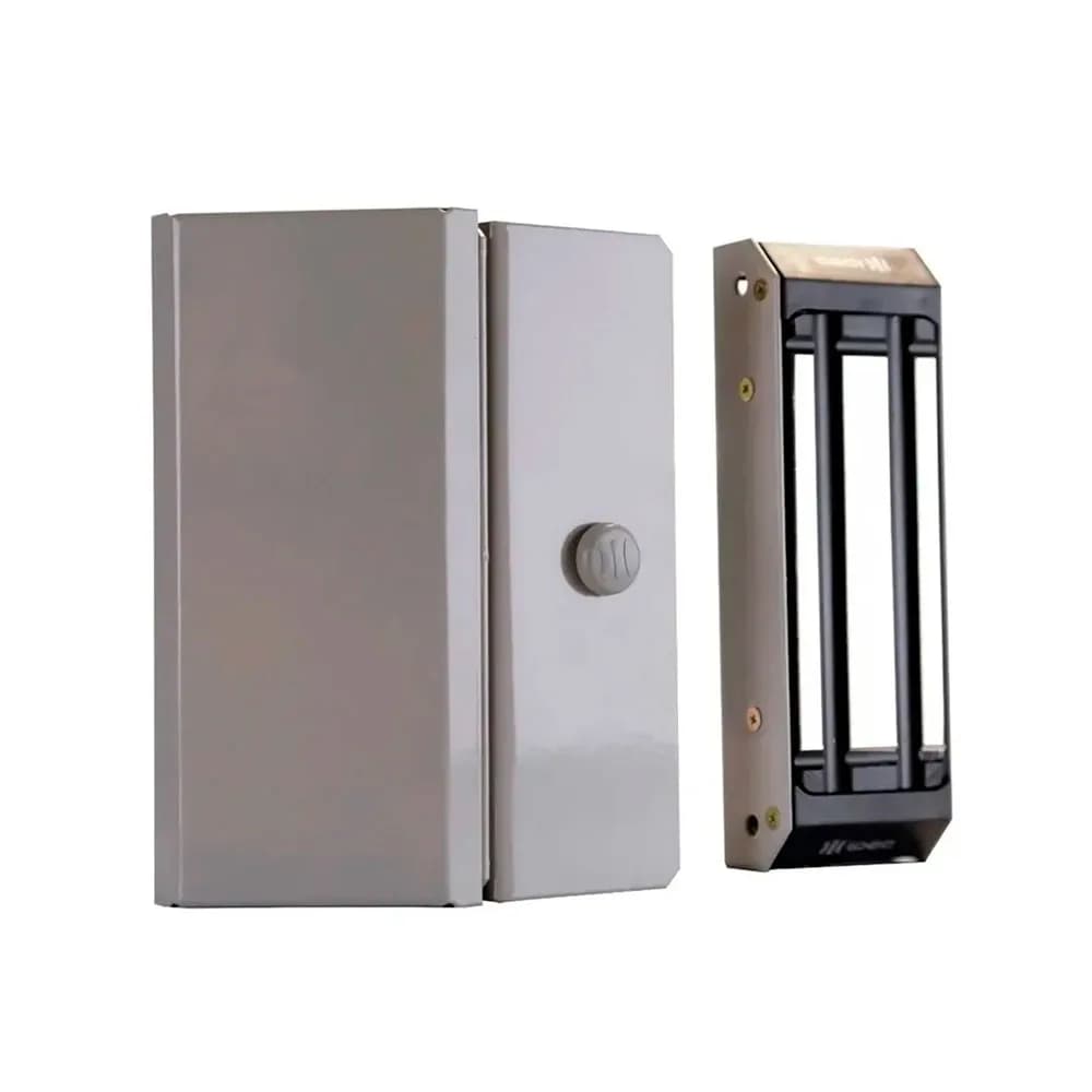 Fechadura Eletroima 150kg Eco Cinza A2077 Ipec