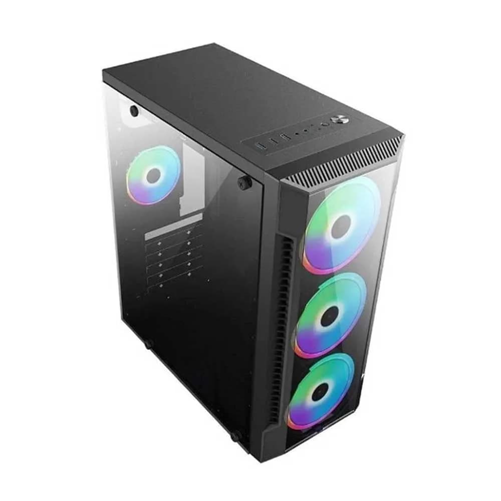 Gabinete ATX Brazil PC Gamer BPC-C3147 Black S/Fonte