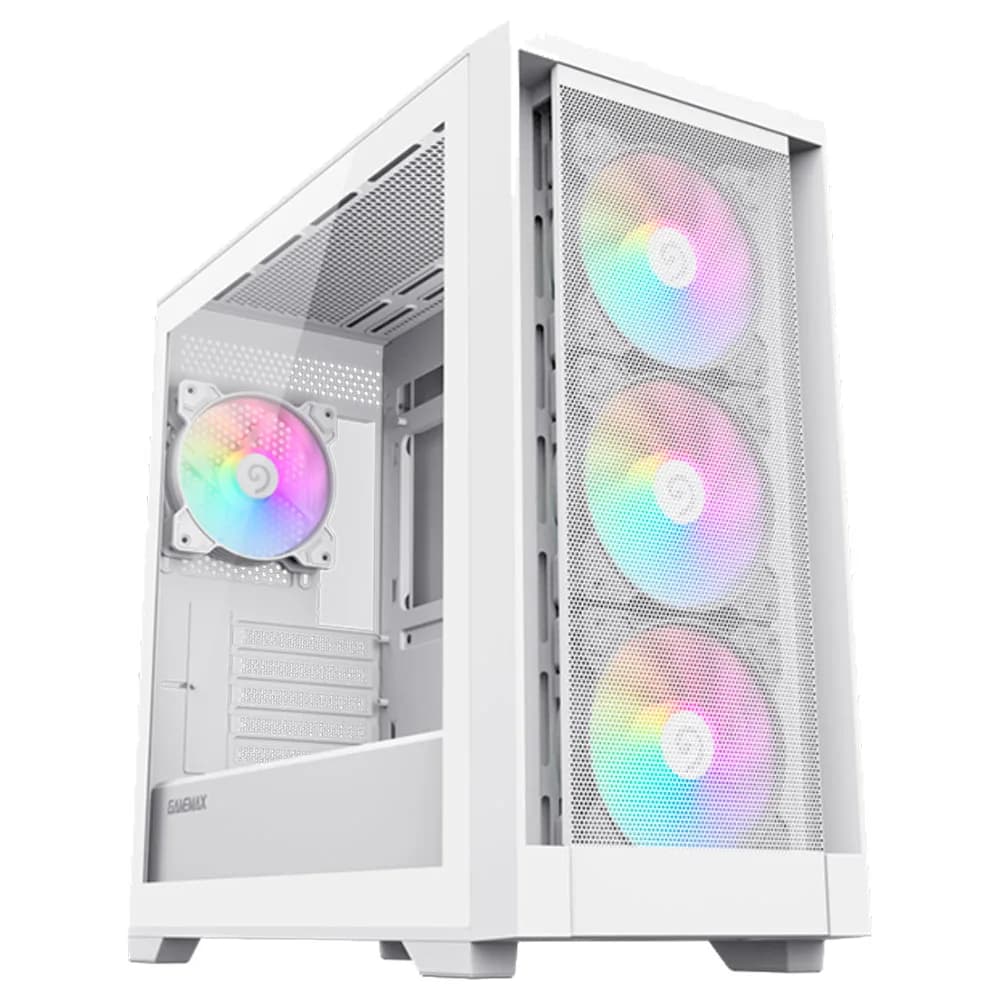 Gabinete Gamer GameMax Defender M-ATX Branco - 10000507