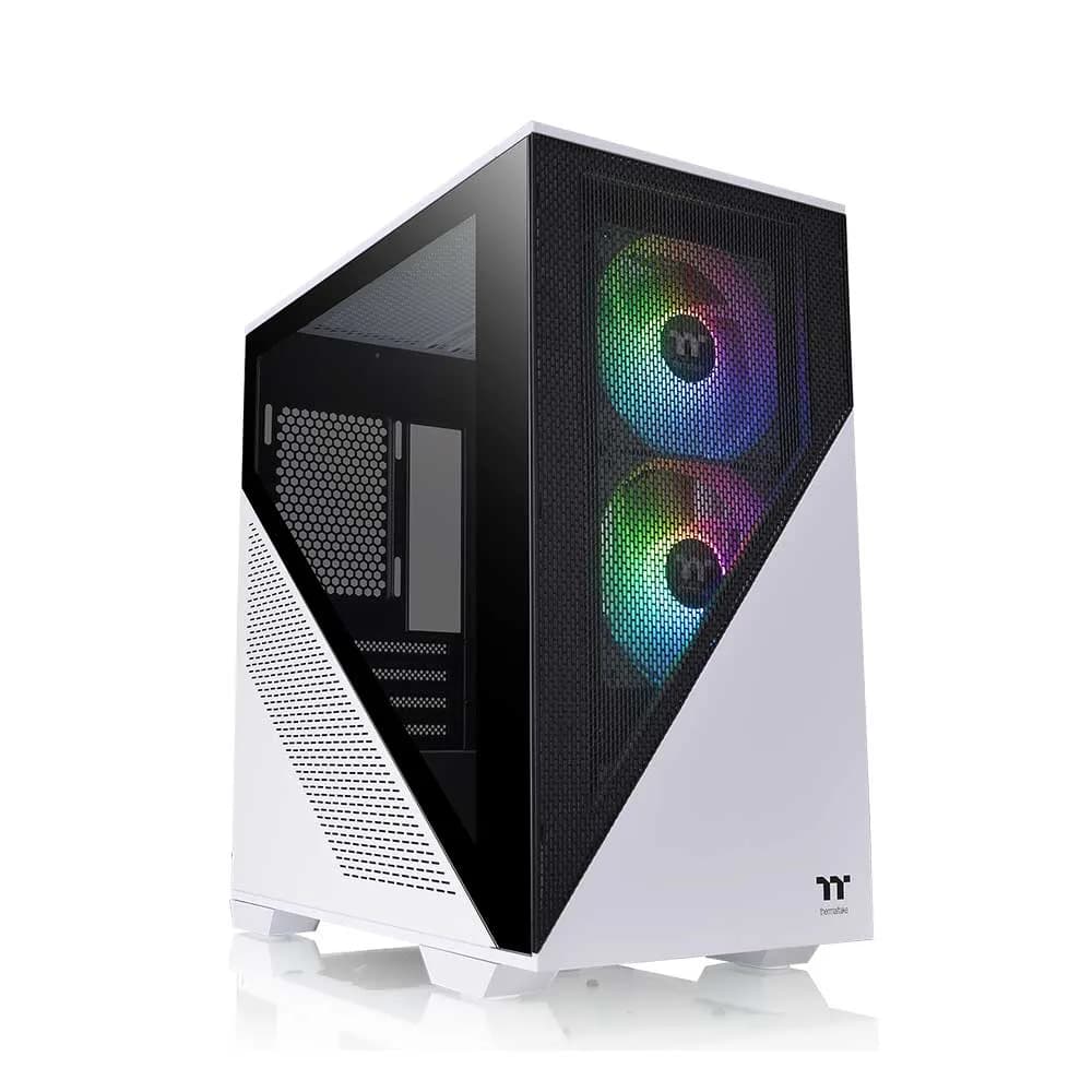 Gabinete Gamer Thermaltake Divider 170 TG ARGB Wihite c/ 2 Fans - CA-1S4-00S6WN-00