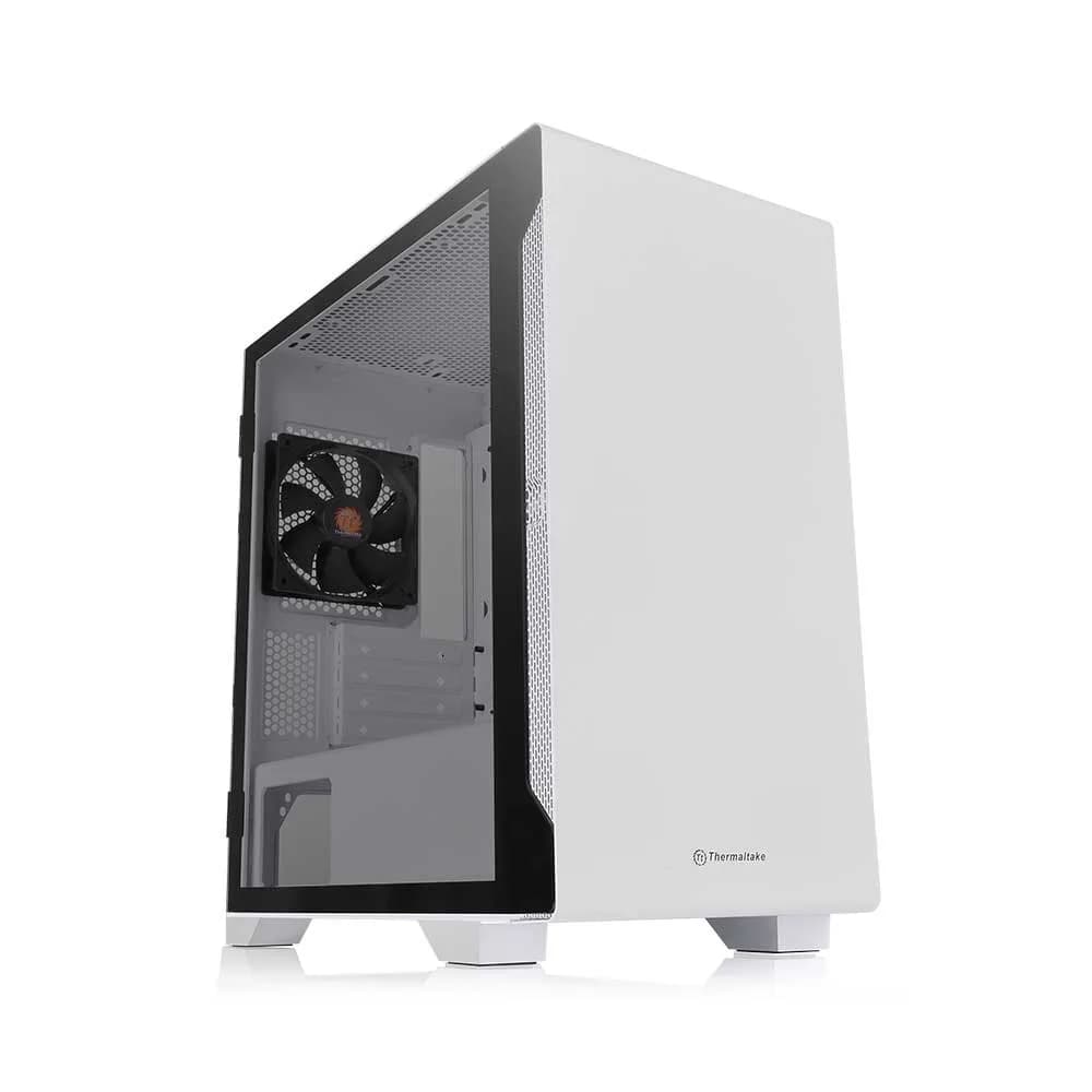 Gabinete Gamer Thermaltake S100TG White 600W 80PLUS e c/ Fan 120mm CA-3Q9-60S1WZ-00