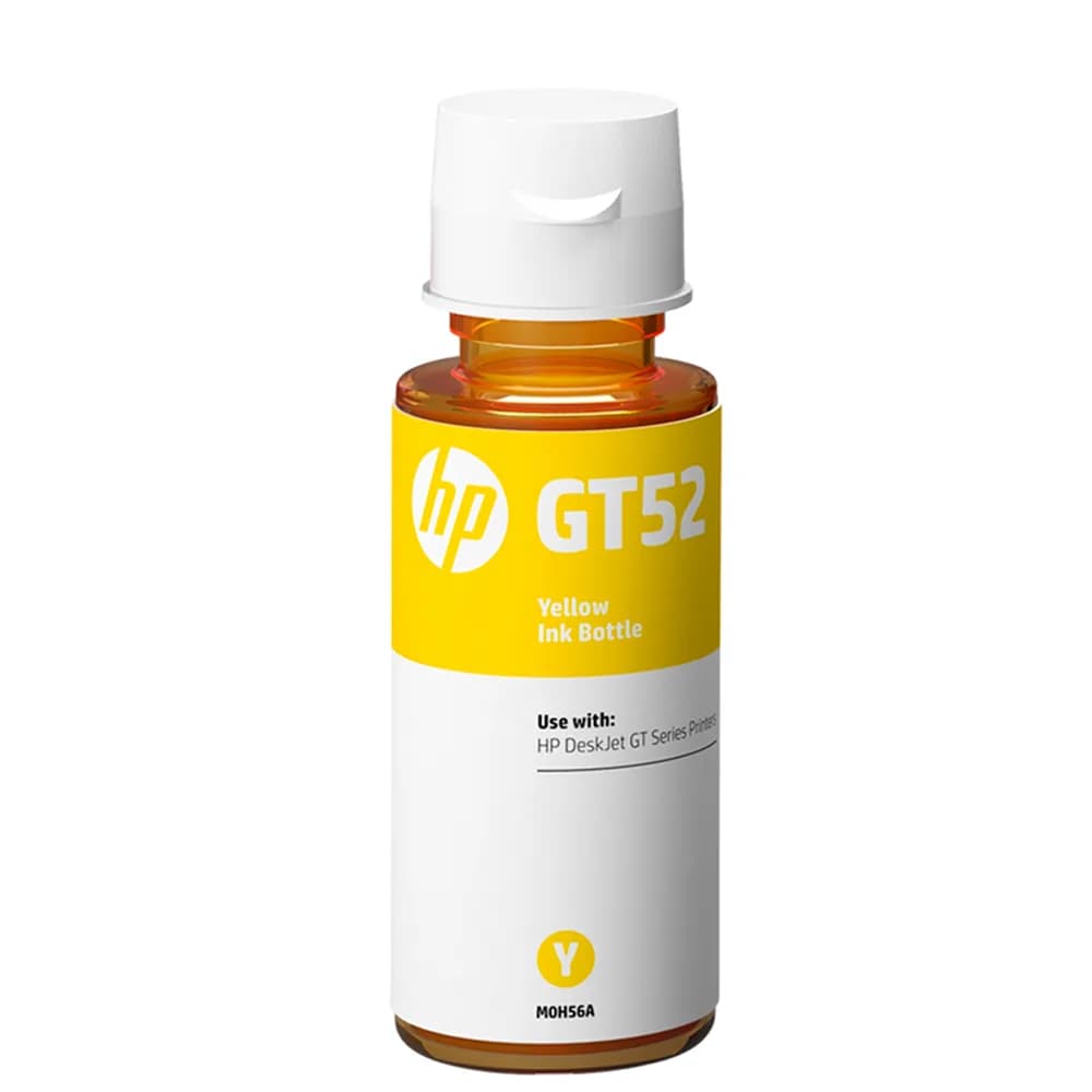 Garrafa de Tinta HP INC GT52 Amarelo M0H56AL