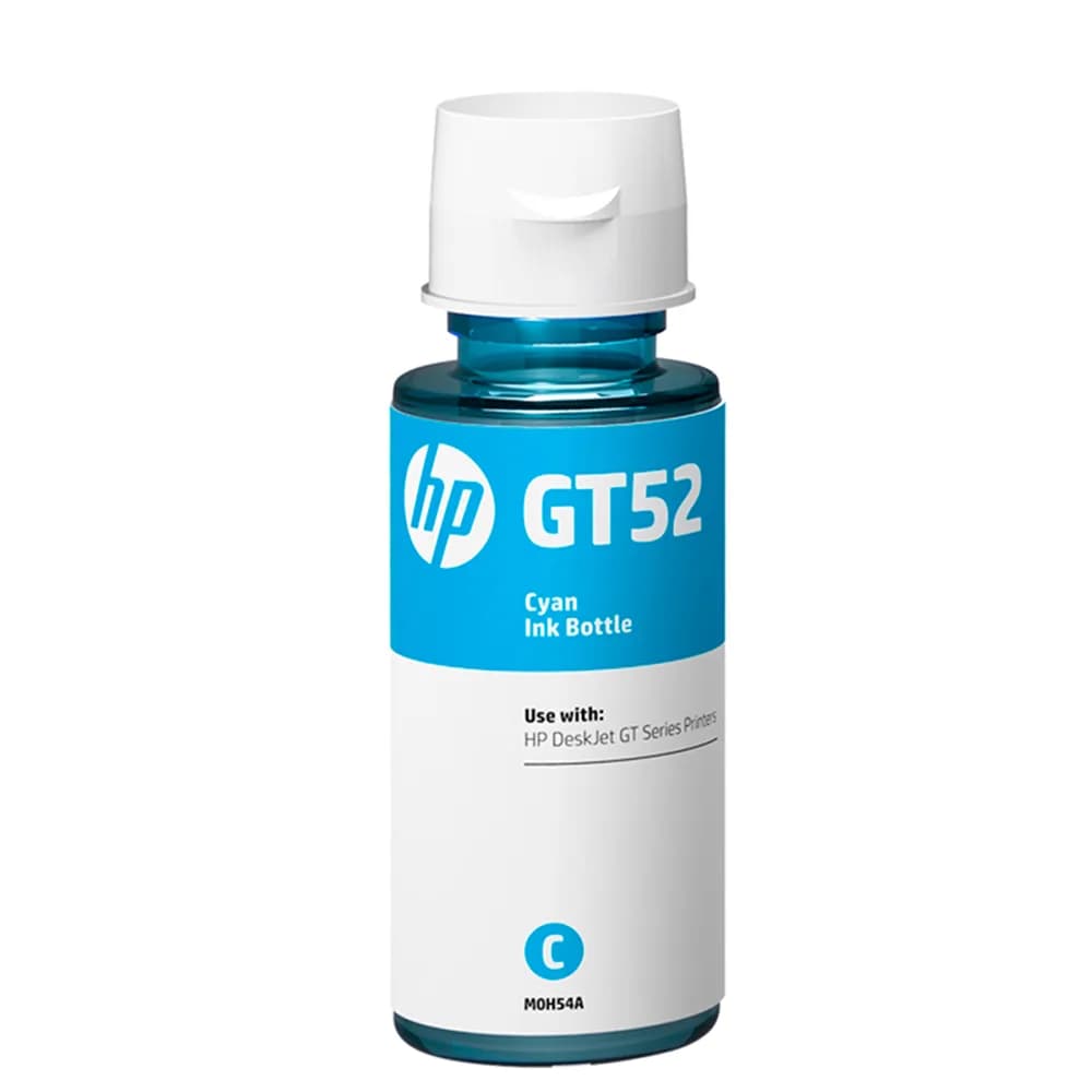 Garrafa de Tinta HP INC GT52 Ciano M0H54AL