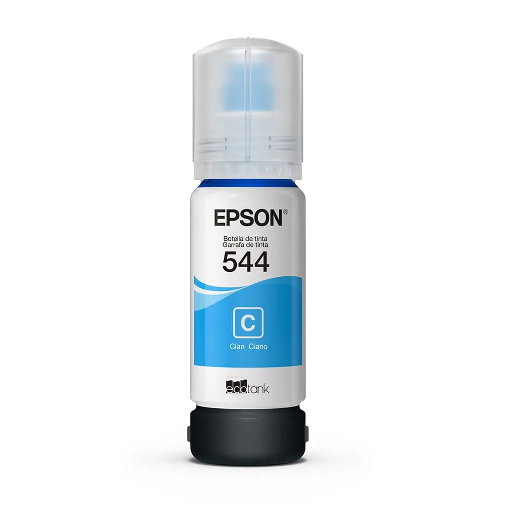 Garrafa / Refil de Tinta Epson T544222-BR Ciano p/ L3110 L3150