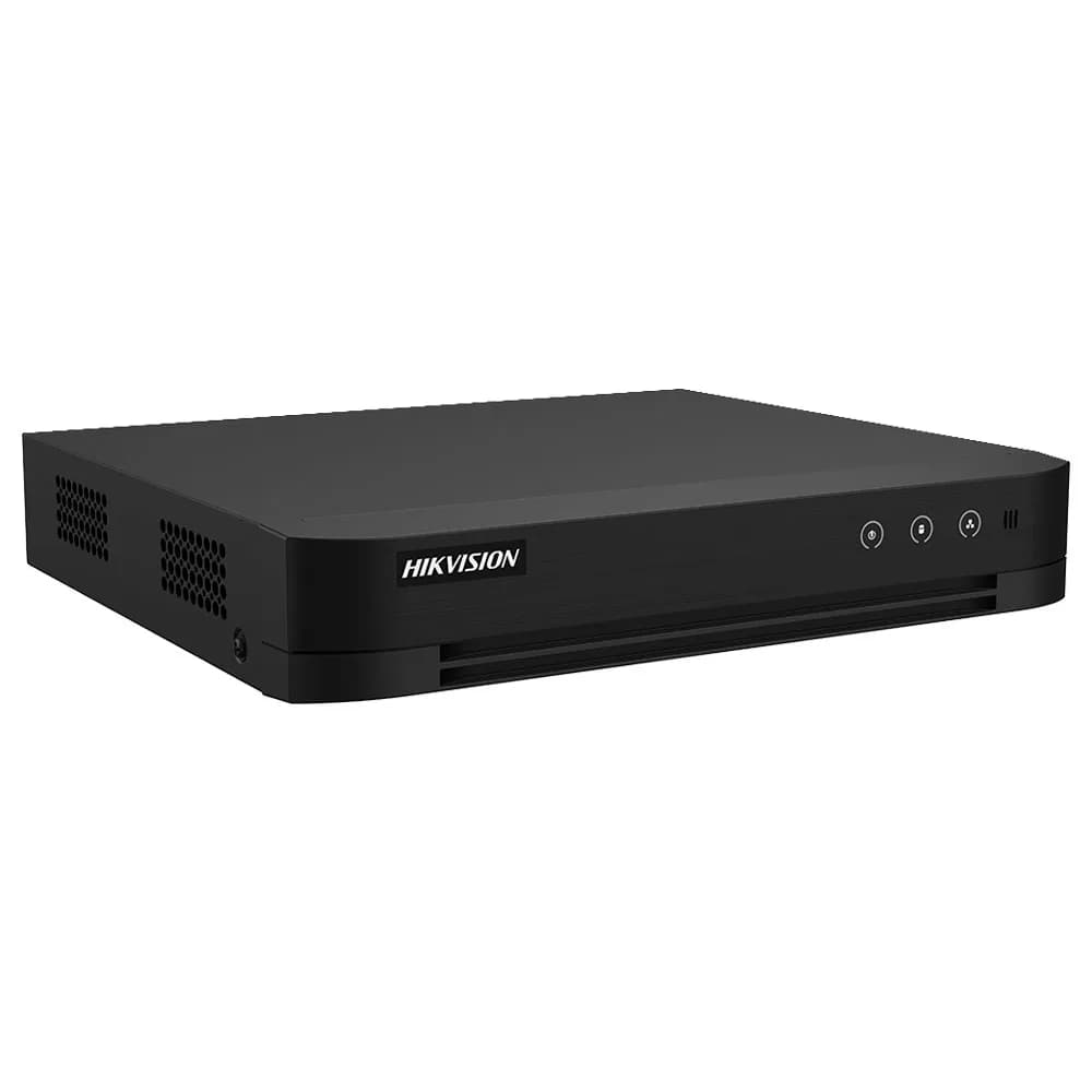 Gravador Hikvision DVR AcuSense 4 Canais 1080P Full HD H.265 Pro+ 1 SATA IDS-7204HQHI-M1/T