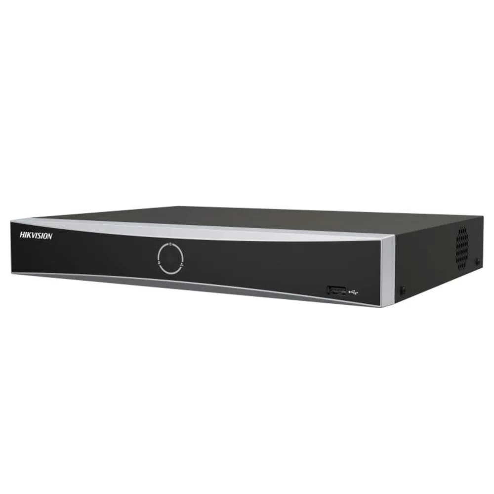 Gravador Hikvision NVR AcuSense 8 Canais 8MP 4K 8 Portas POE H265+ 1 SATA DS-7608NXI-K1/8P