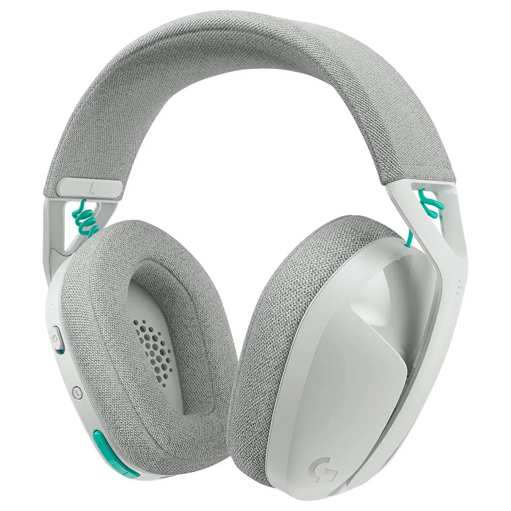Headset Gamer Logitech G321 s/ Fio Branco - 981-001568