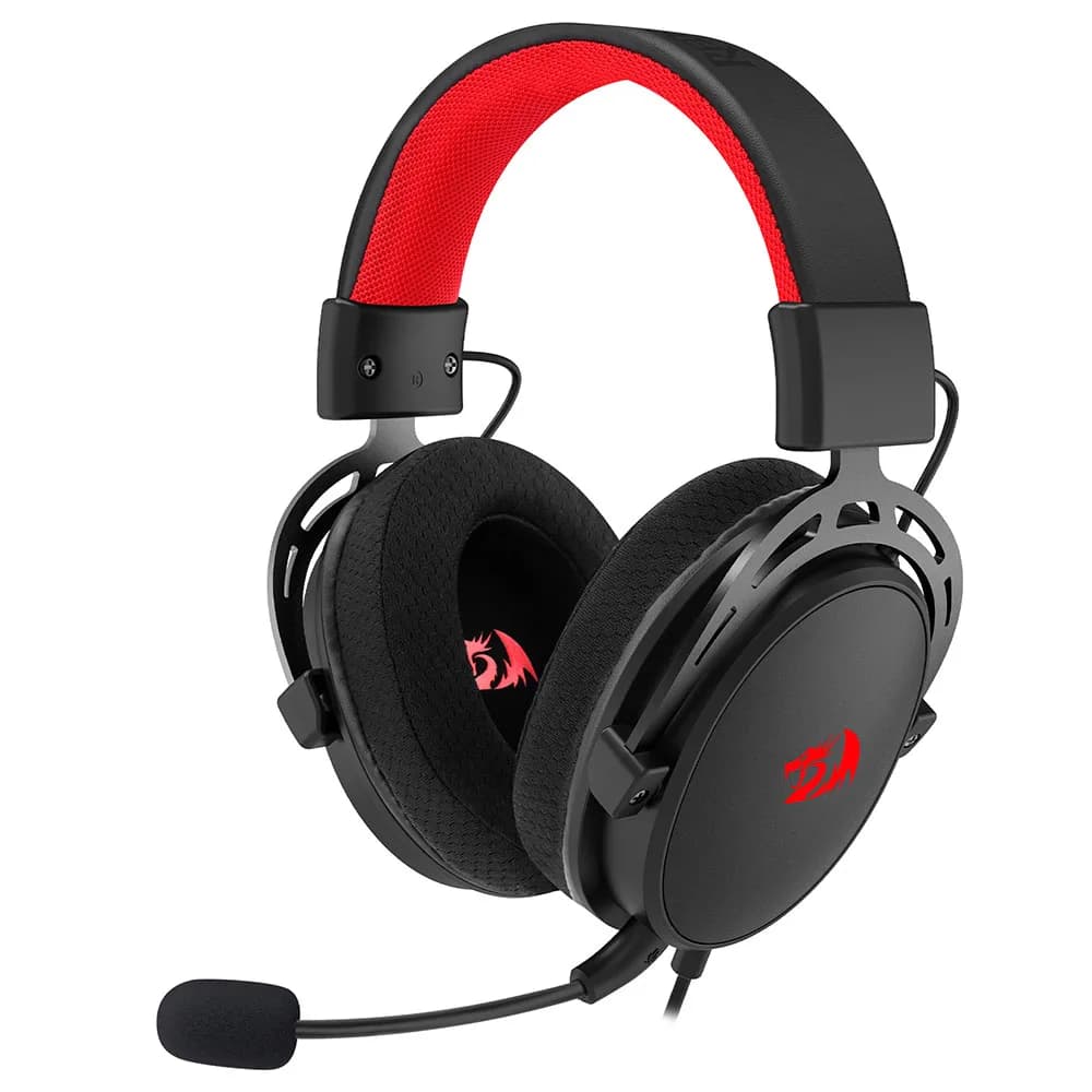 Headset Gamer Redragon Cragblade Preto P3 H541