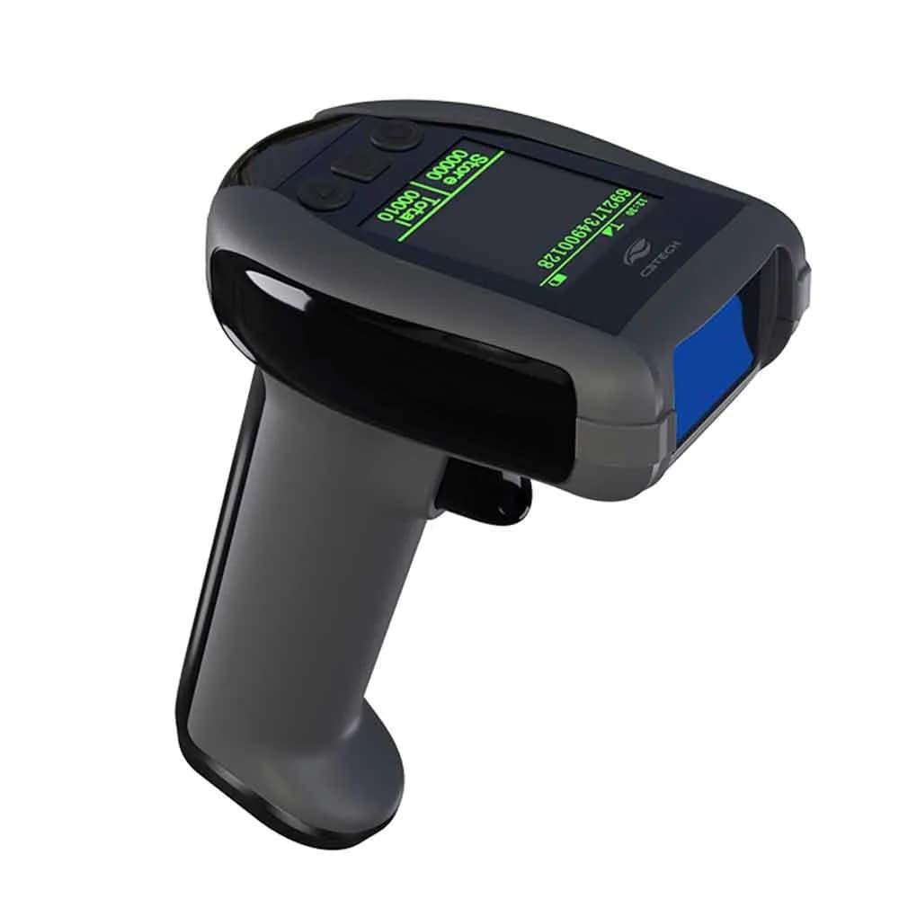 Leitor de Código de Barras sem Fio C3Tech 1D/2D LB-W400BK Preto