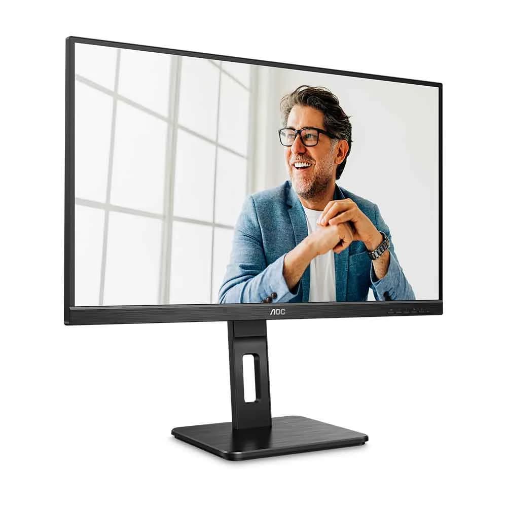 Monitor 21,5" AOC LED 22P2UM Widescreen VGA / HDMI / 75Hz / 4ms / DP / VESA / com Ajuste de Altura