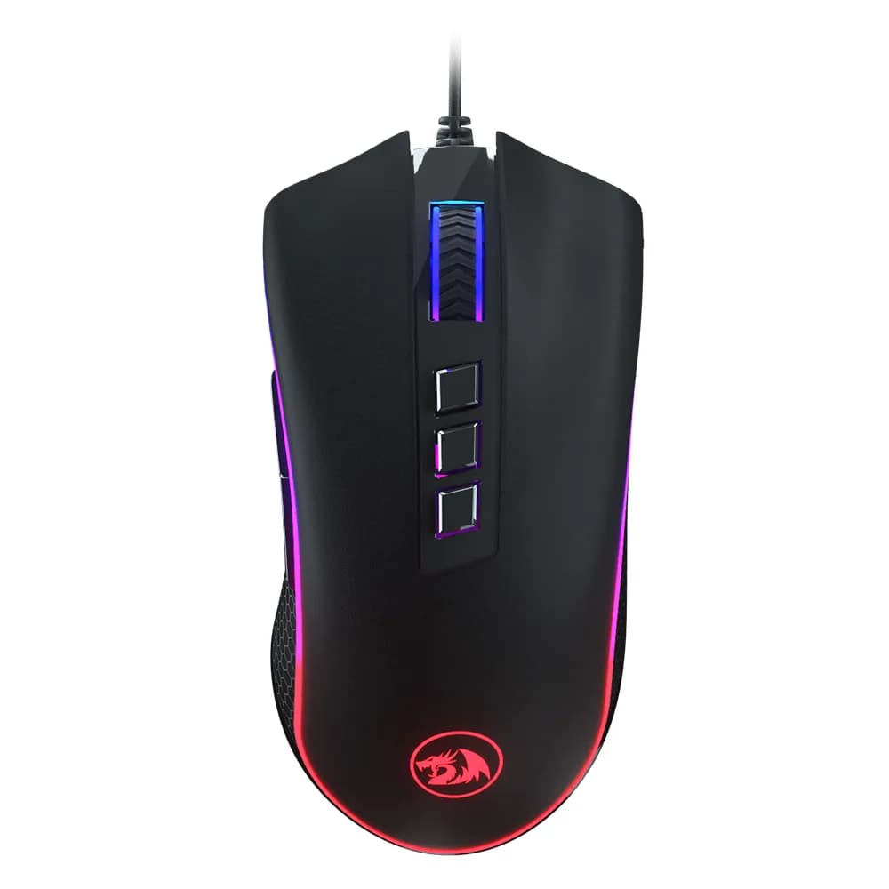 Mouse Gamer Redragon King Cobra Preto - M711-FPS-1