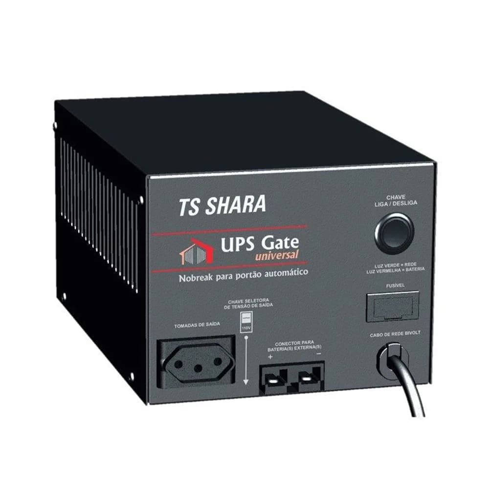 Nobreak TS Shara Gate Universal 1600VA/1120W 4399 BIV/BIV s/ Bateria