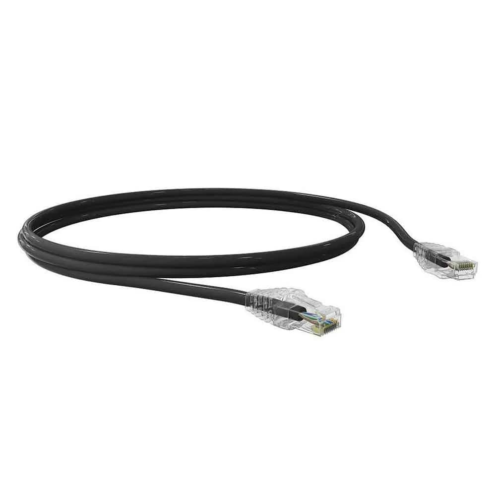 Patch Cord U/UTP Furukawa Sohoplus CAT5E CMX T568A/B 0.5M Preto Certificado
