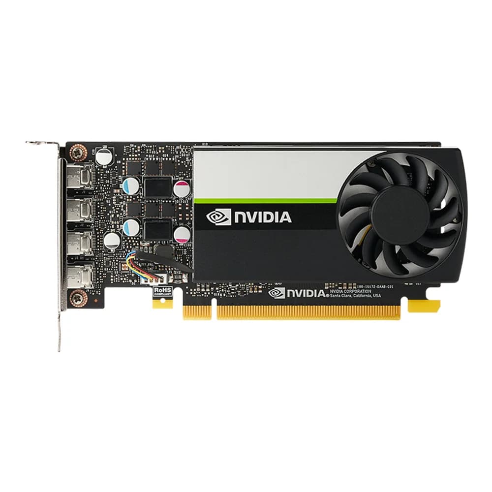 Placa de Vídeo PNY NVIDIA Quadro Turing T1000 4GB GDDR6 128-BITS VCNT1000-PB