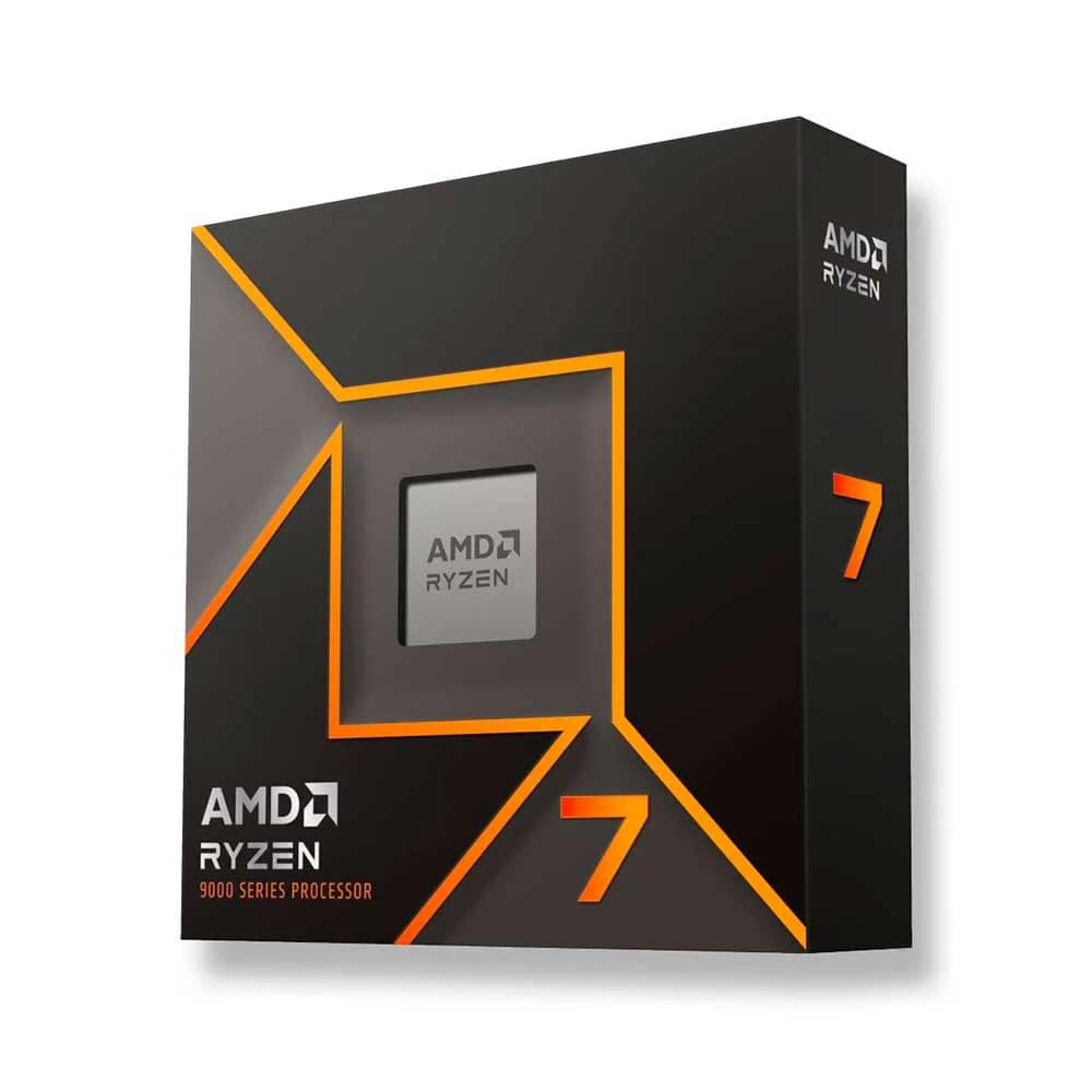 Processador AMD Ryzen 7 9700X 3.8GHz (Max Turbo 5.5GHz) 40MB Cache AM5 100-100001404WOF