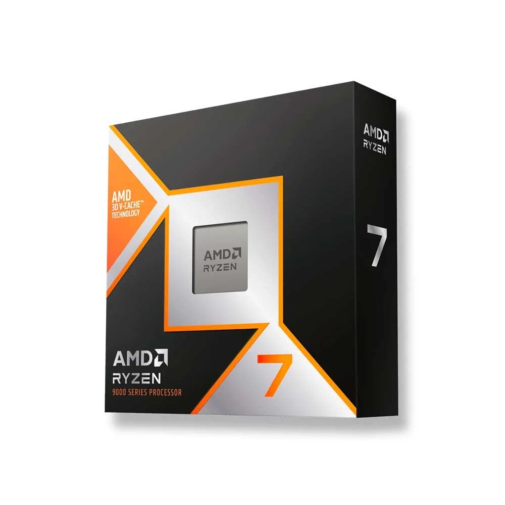 Processador AMD Ryzen 7 9800X3D 4.7GHz (Max Turbo 5.2GHz) 96MB Cache AM5 100-100001084WOF