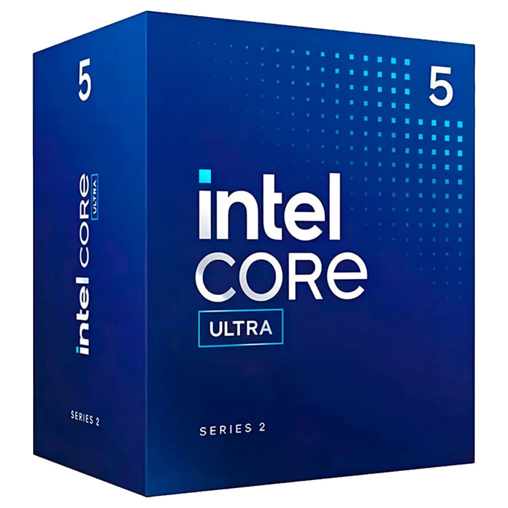 Processador Intel Core Ultra 5 225F (Turbo Até 4.9GHz) 20MB Cache LGA1851 BX80768225F