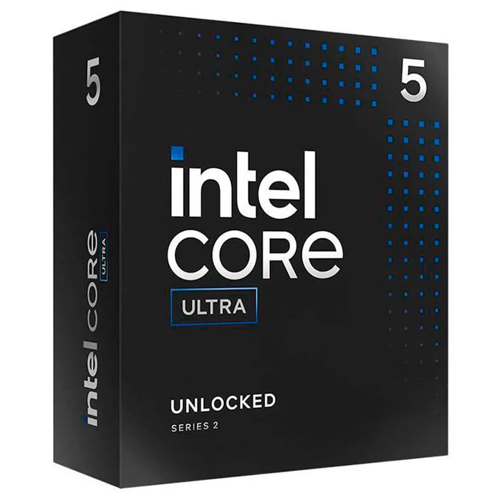 Processador Intel Core Ultra 5 245K (Turbo Até 5.2GHz) 24MB Cache LGA1851 BX80768245K