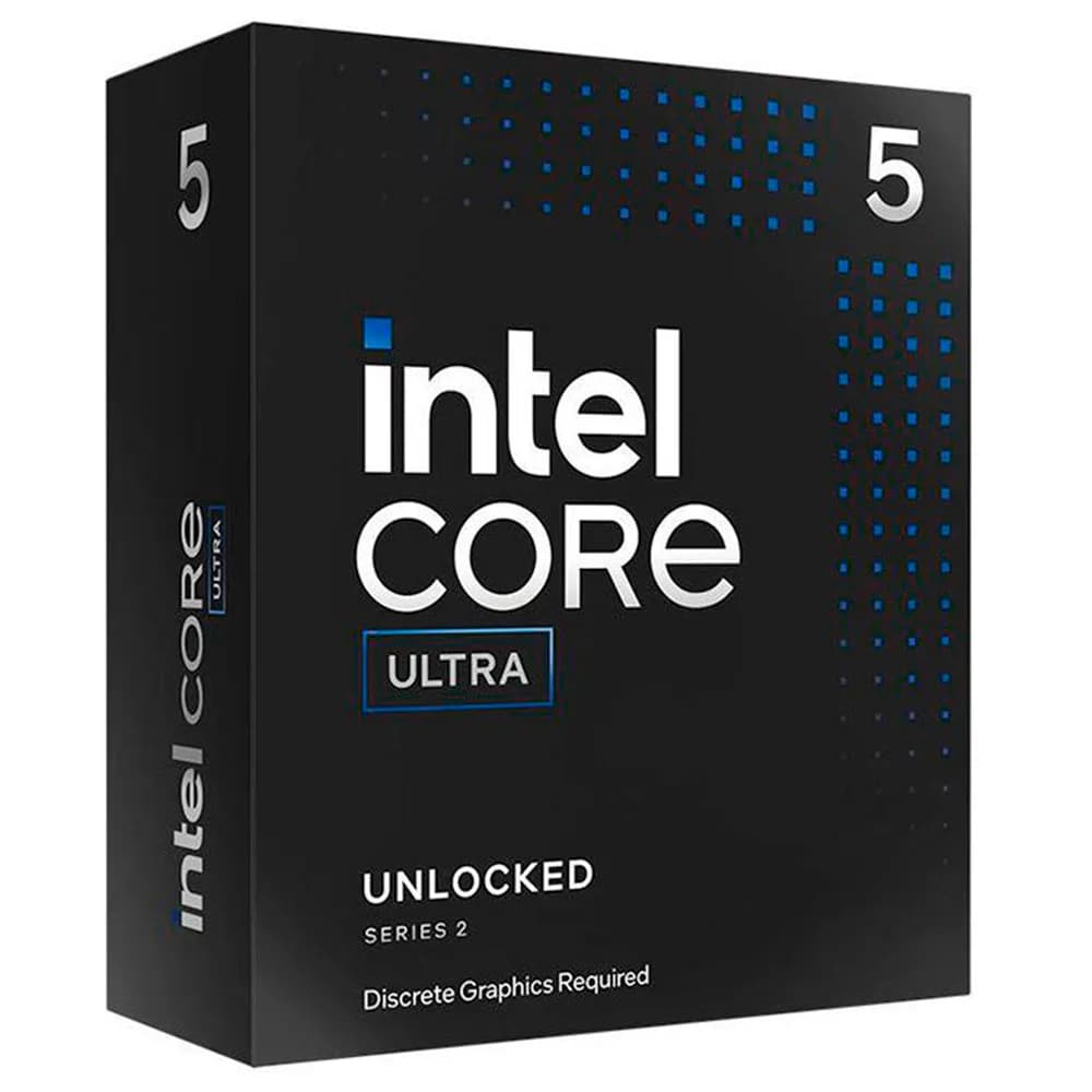 Processador Intel Core Ultra 5 245KF (Turbo Até 5.2GHz) 24MB Cache LGA1851 BX80768245KF