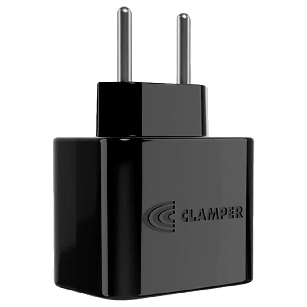 Protetor Clamper Contra Surtos DPS LCF Pocket Pial 2P 10A Preto - 30451