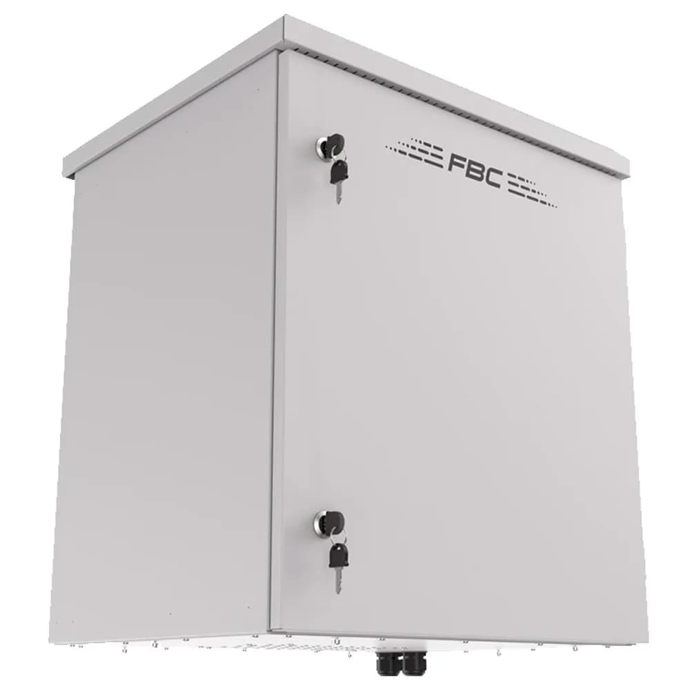 Rack Outdoor Fibracem em ACO 8U 450mm P450 Cinza - BA0037S00001000