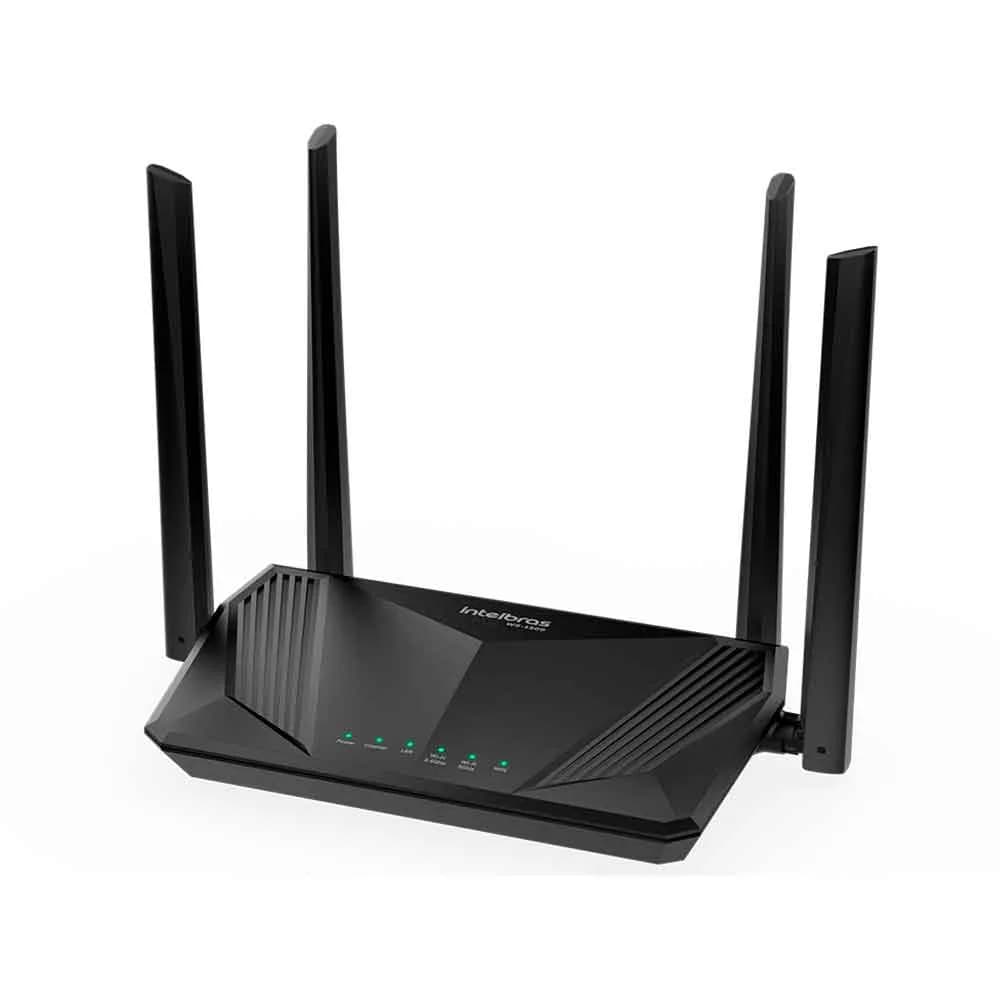 Roteador Intelbras Wi-Fi 6 Dual Band AX1500 1500Mbps Giga 2,4/5GHZ W6-1500 - 4750134