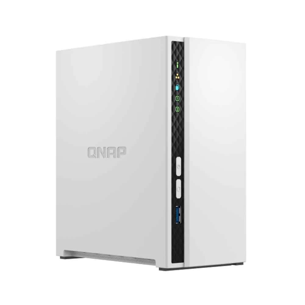 Storage nas Qnap 2 Baias ARM CORTEX-A55 4 Core 2GB 1 Porta LAN Torre - TS-233-US