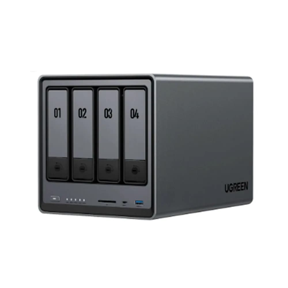 Storage nas Ugreen Torre 112TB S/HD 4 Baias Intel Pentium Gold 8505 LAN 10GBE + 2.5GB - DXP4800 Plus