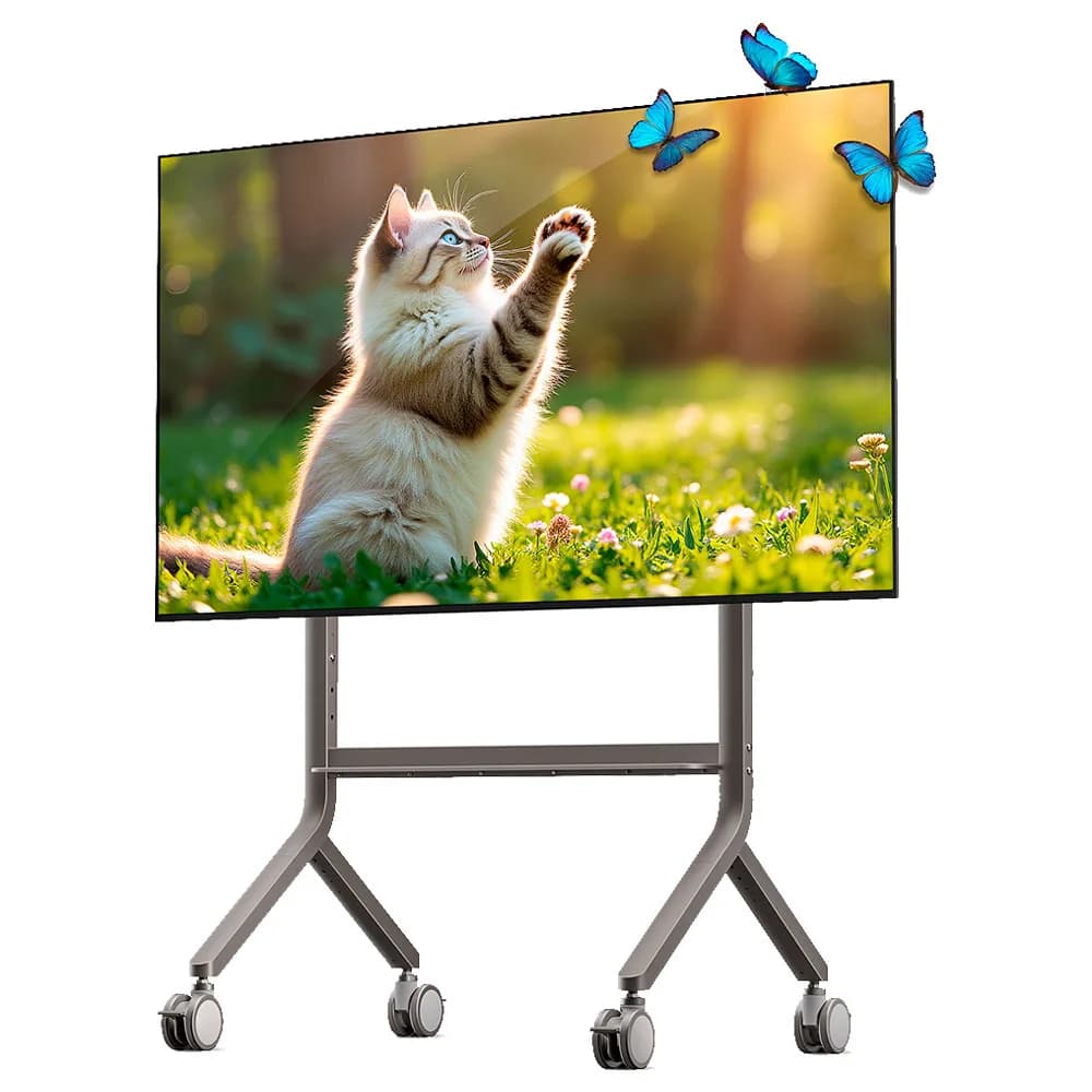 Suporte Pedestal North Bayou -TV 65" a 90" c/ Regulagem de Altura Manual NB-P100
