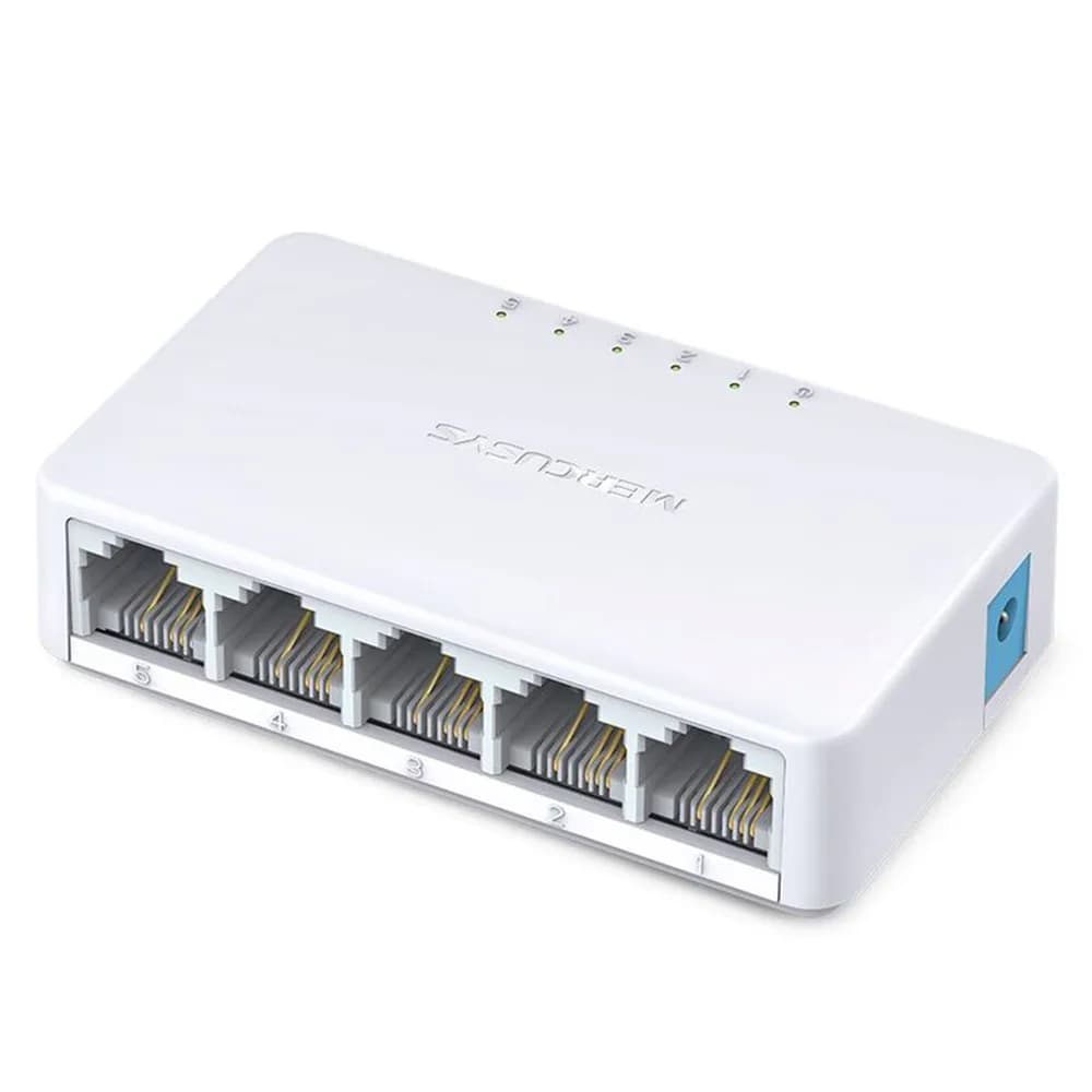 Switch 5 Portas 10/100MBPS Mercusys MS105