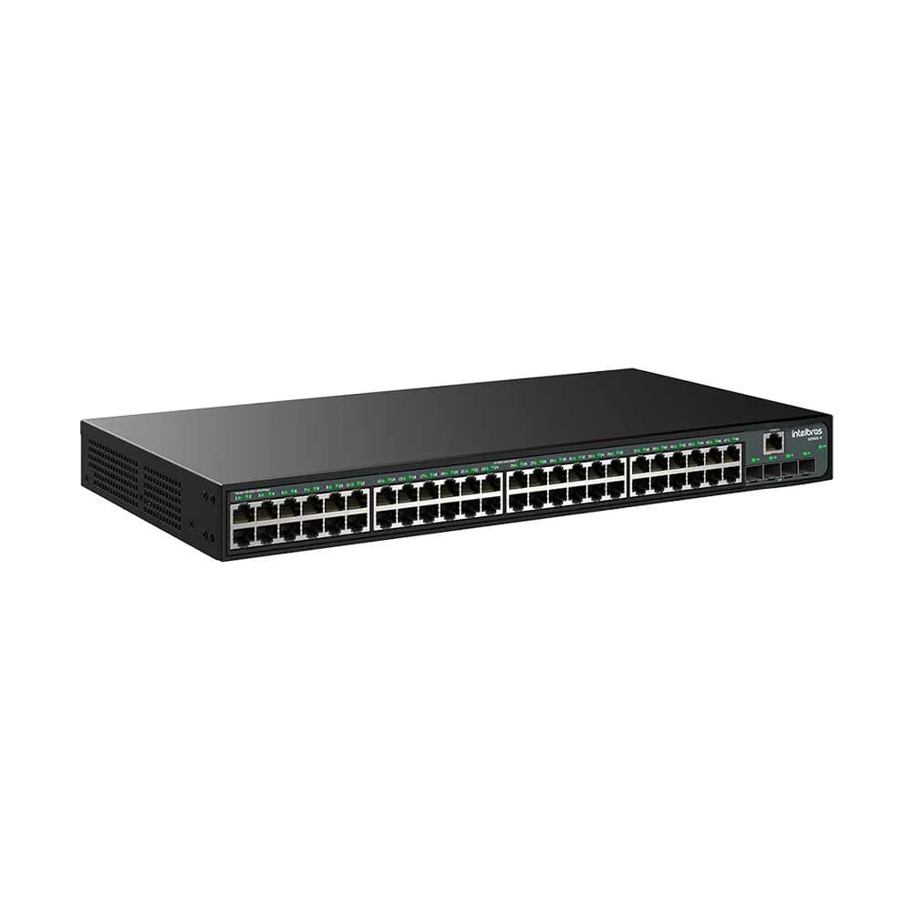 Switch Intelbras 48 Portas Gigabit Gerenciavel + 4 Portas SFP S2352G-A - 4760110