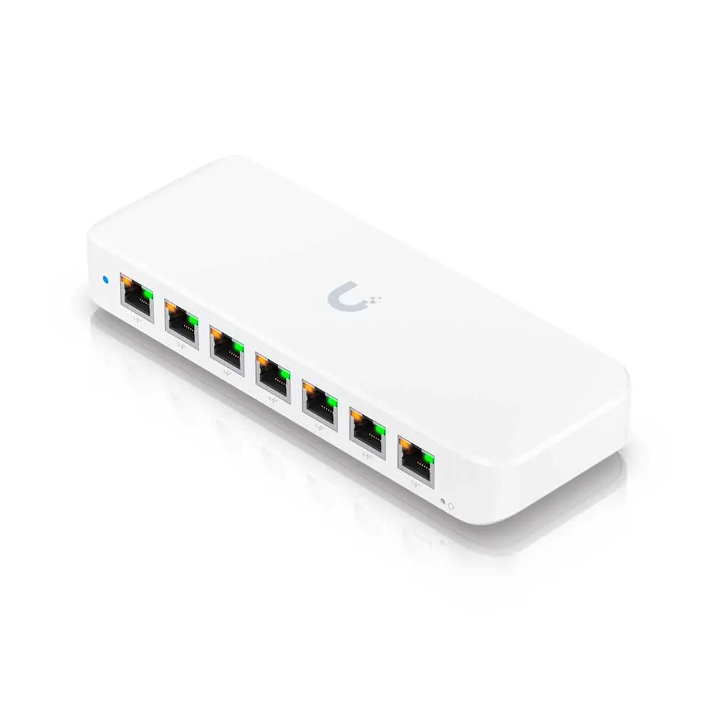 Switch Ubiquiti Gerenciavel 08 Portas Gigabit com 7 Portas PoE+ USW-ULTRA-210W BR