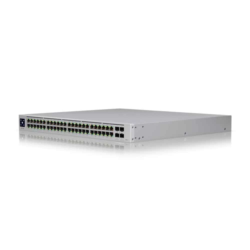 Switch Ubiquiti Gerenciavel 48 Portas Gigabit + 04 SFP Giga USW-48-POE Rack