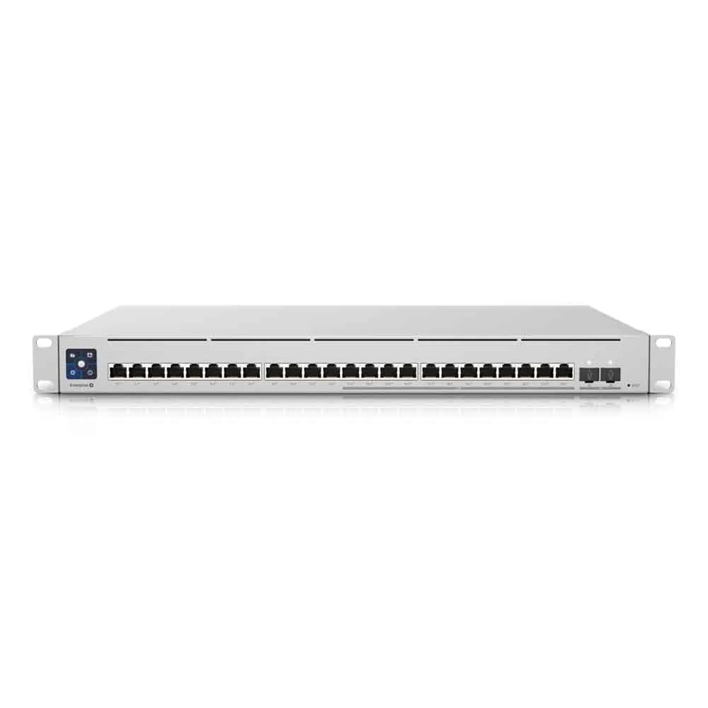 Switch Ubiquiti Gerenciavel L3 24 Portas 12 Gigabit e 12 2.5GB + 02 SFP+ de 10GB USW-Enterprise- 24-