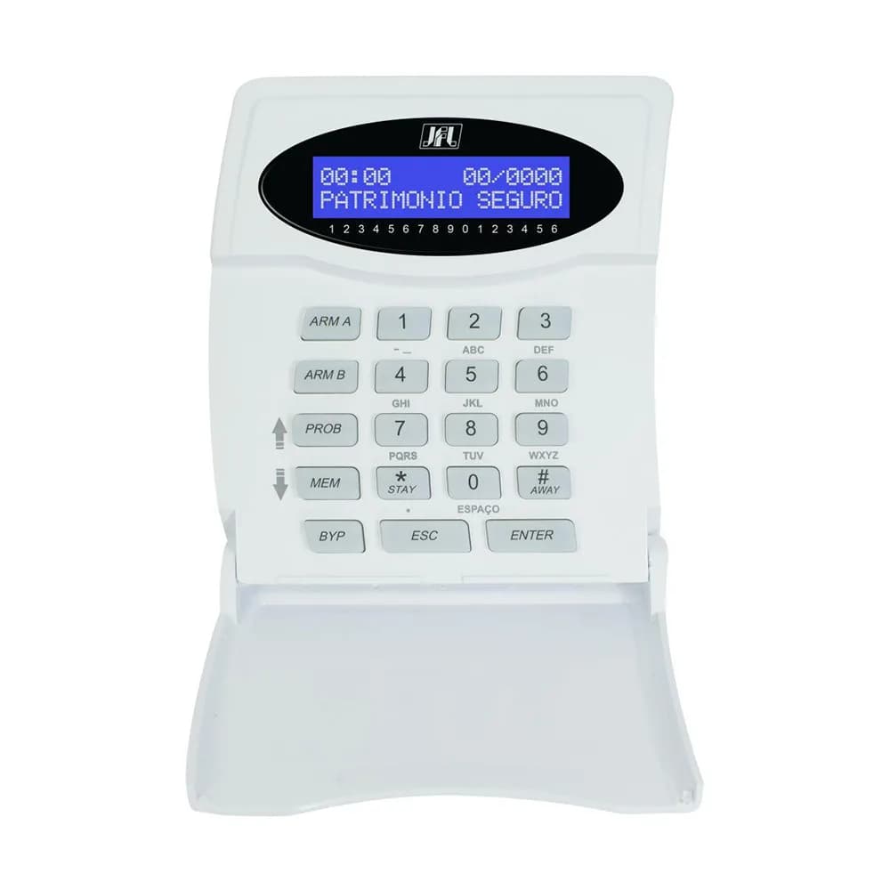 Teclado p/ Centrais de Alarme TEC-300 V2 c/ Fio 31257 JFL
