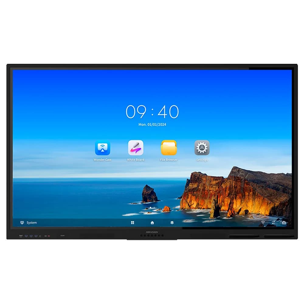 Tela Interativa Plana LED 65 DS-D5B65RB/EL Hikvision