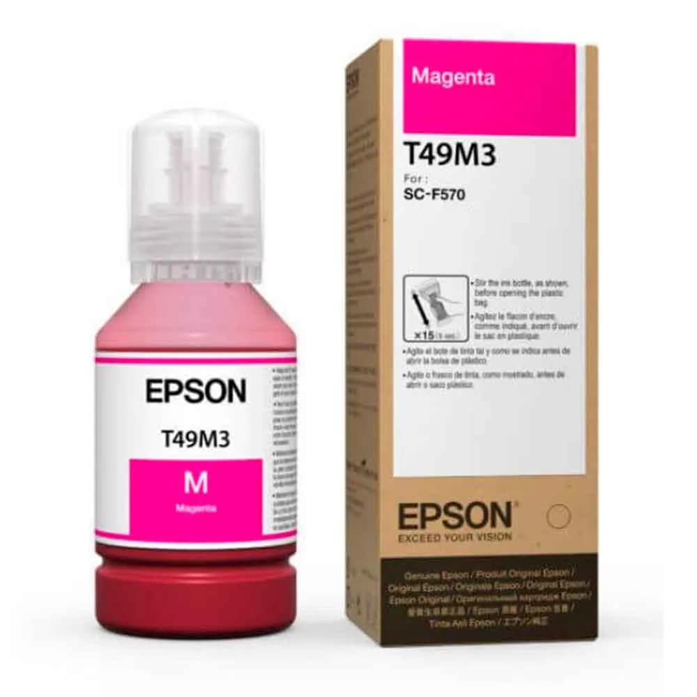 Tinta Epson Sublimatica Ultrachrome T49M320 Magenta 140ML - F170 / F570 / F570H