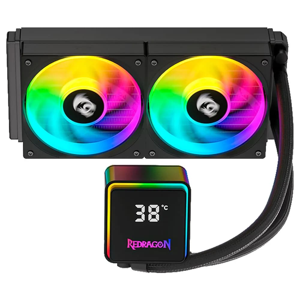 Water Cooler Redragon 240mm ARGB Preto CCW-1021