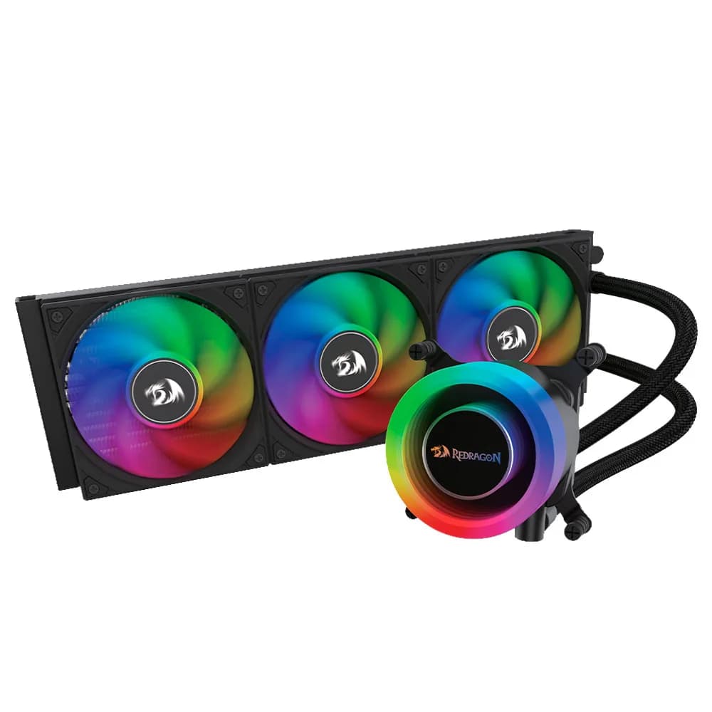 Water Cooler Redragon x Lian LI GA II Lite 360 RGB Preto GA2L36RB-RD Black