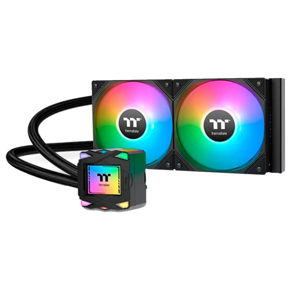 Water Cooler Thermaltake LA 240 ARGB Sync Black Allinone 2*120MM - CL-W457-PL12SW-A