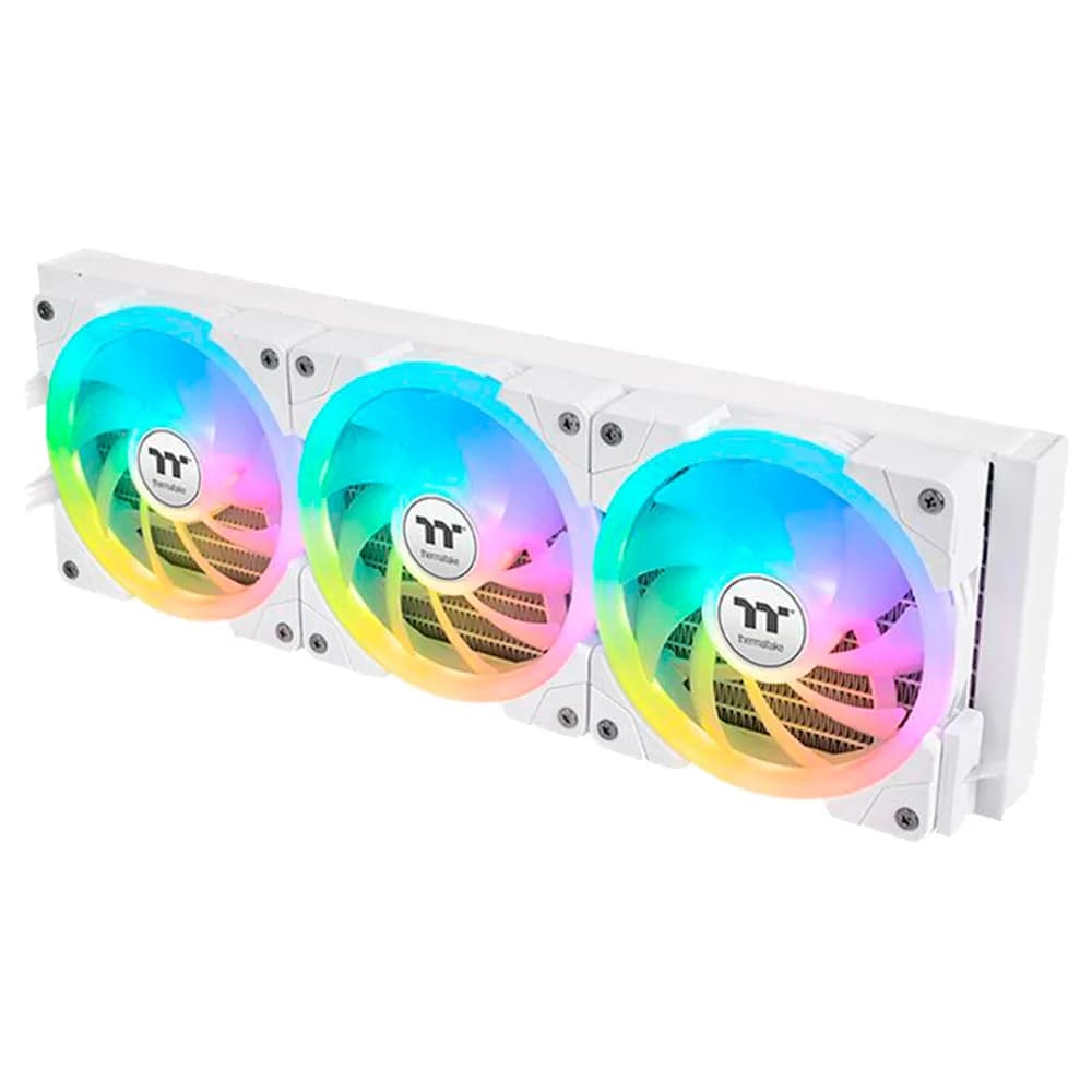 Water Cooler Thermaltake Minecube 360 Ultra ARGB Sync Snow 3*120MM Quad-LCD - CL-W482-PL12SW